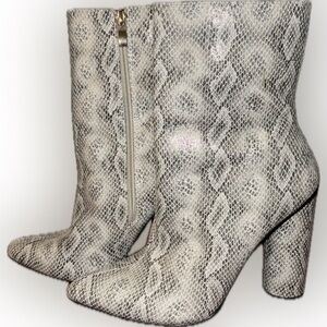 Snake Skin Heels